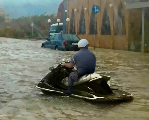 شوارع لبنان - العاصفة في لبنان