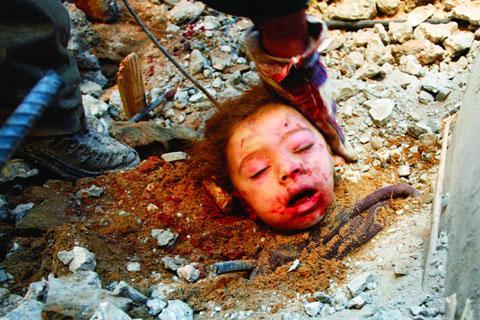 Qana Massacre photos