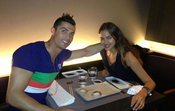 christiano ronaldo and irina shayk