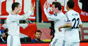 Ronaldo Celebrating 15 goals