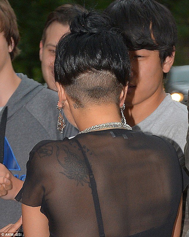 lady gaga hair cut