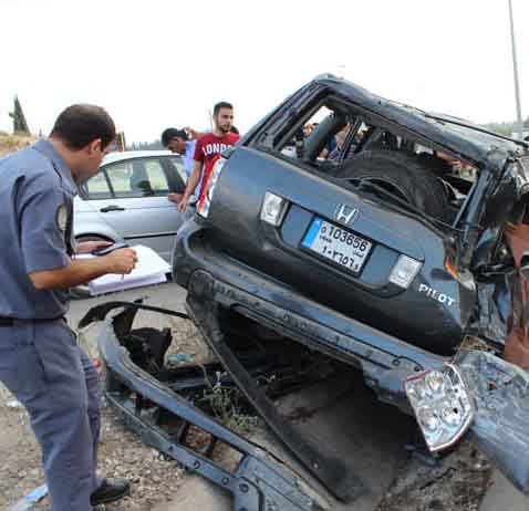 Rani Rammal Accident Lebanon - راني رمال حادث