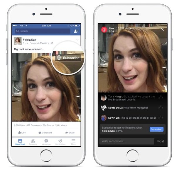 البث المباشر أجدد ميزة من فيسبوك لكافة المستخدمين