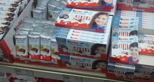 شوكولا كيندر Kinder Chocolate محكوم عليها بالاعدام