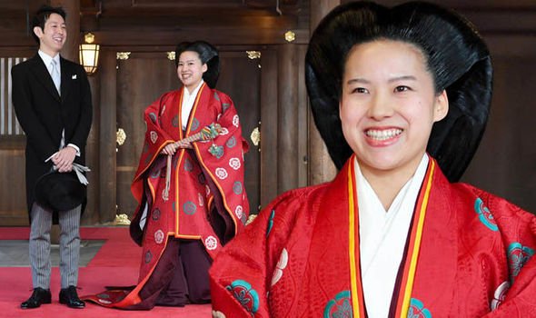 زواج الاميرة اليابانية اياكو من مواطن بعد تخليها عن اللقب