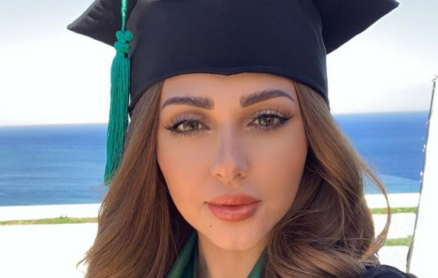 ميريام فارس ترد على تقليد شاكيرا لها وتثير الجدل بصورة التخرج!